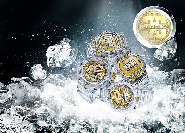 Casio releases GLACIER GOLD 35th anniversary G SHOCK collection